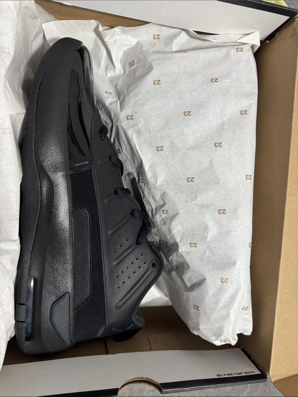 Jordan Men's All-Black Athletic Sneakers